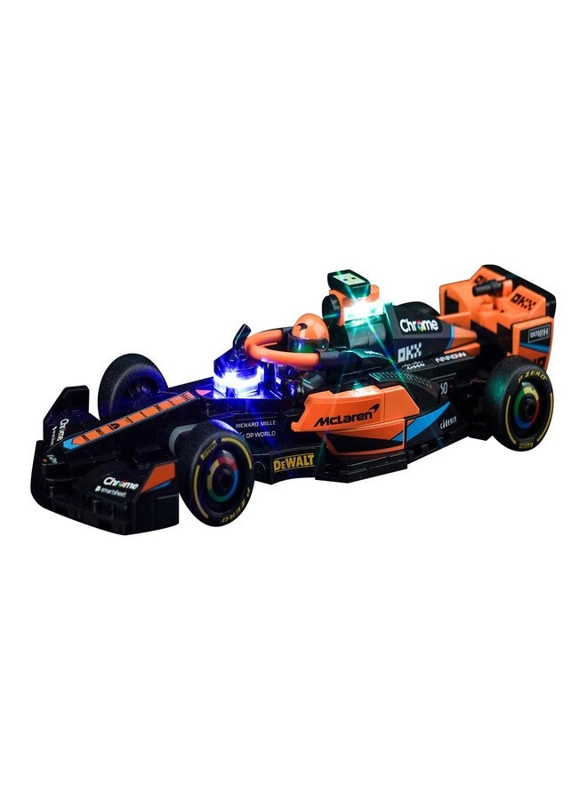 VONADO LED Light Kit Compatible with Lego 2023 McLaren Formula 1 Race Car 76919 (No Models Only Light) Creative Lighting Set Accessories Compatible with Lego McLaren Formula 2023 76919 Building Set - Image 1